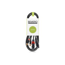 Bemero Audio-Verbindungskabel BAC2544-150BK Schwarz - FRI-GX47-000NR6