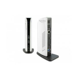 Delock Dockingstation USB-A/C – USB/LAN/2xHDMI Full-HD - FRI-GX47-005N0D