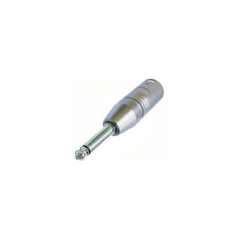 Neutrik Audio-Adapter NA2 Mpx XLR 3 Pole, male - Klinke 6.3 mm, male - FRI-GX47-00587W