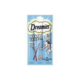 Dreamies Katzen-Snack Meaty Sticks Lachs 6 x 5 g - FRI-GX47-0004PJ