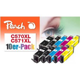 Peach für Canon PGI-570XL Multi-10-Pack Magenta/Yellow/Black/Cyan - FRI-GX47-005B3H