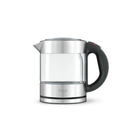 Sage Wasserkocher Compact Kettle Pure 1 l, Silber/Transparent - FRI-GX47-0049V3