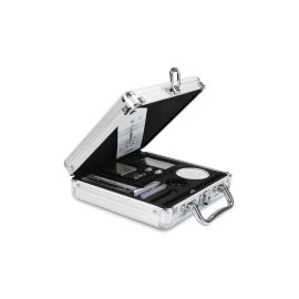 Lenco Plattenspieler Zubehörset 12in1 Aluminium Silberfarben - FRI-GX47-0071GP