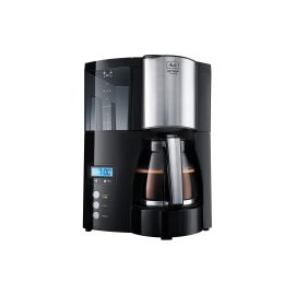 Melitta Filterkaffeemaschine Optima Timer Schwarz/Silber - FRI-GX47-005NB1