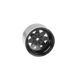 RC4WD Felgen 8 Lug Deep Dish Wagon 1.9" Schwarz 4 Stück - FRI-GX47-002GDG
