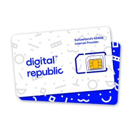 Digital Republic SIM-Karte Unlimitiert Internet für 365 Tage – Low Speed