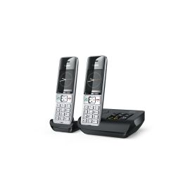 Gigaset Schnurlostelefon Comfort 500A Duo Schwarz/Silber - FRI-GX47-000MK4