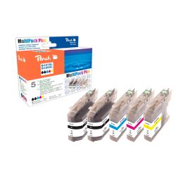 Peach Tintenset für Brother LC-127XL C, M, Y, 2x BK - FRI-GX47-00682Q