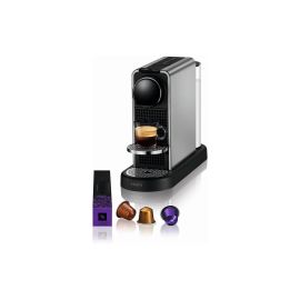 Krups Kaffeemaschine Nespresso CitiZ Platinum Schwarz/Titanium - FRI-GX47-000WGS