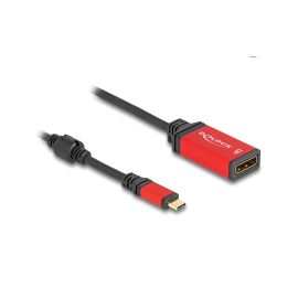Delock Verlängerungskabel 8K 30Hz USB Type-C - DisplayPort, 0.2 m - FRI-GX47-0027SW