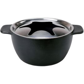 Kisag Fondue-Caquelon Allround Schwarz - FRI-GX47-000NCZ