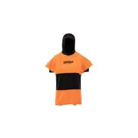 Switcher Badeponcho Geelee Beach Kids Flame/Black, One Size - FRI-GX47-002M5N