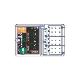 Absima Empfänger R6GPS 6-Kanal - FRI-GX47-004T6J