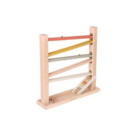 Spielba Holzspielwaren Kugelbahn mit Murmeln - FRI-GX47-000NT6