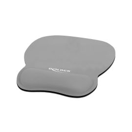 Delock Ergonomische Mausmatte mit Handballenauflage Grau - FRI-GX47-002TD0
