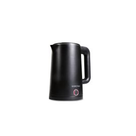 GOURMETmaxx Wasserkocher 30387 1.5 l, Schwarz/Schwarz matt - FRI-GX47-006G3Y