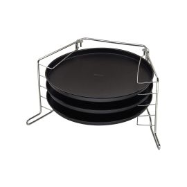 Zenker Pizzablech Special – Countries Ø 29 cm, 4-teilig - FRI-GX47-004B3Q