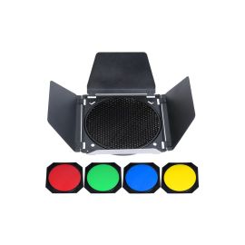 Godox Abschrimklappe BD07 inkl. Gel-Filter - FRI-GX47-006DFT