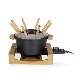 Princess Fondue-Set All-in-One Pure 10 Teile, Schwarz/Braun - FRI-GX47-00328F