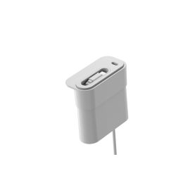 Schönenberger Mini Desktop Charger USB A+C PD20W Weiss mit ausziehbarem USB-C Kabel - FRI-GX47-007E31