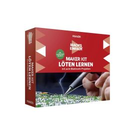 Franzis Lernpaket Maker Kit Löten lernen Deutsch - FRI-GX47-003E1J