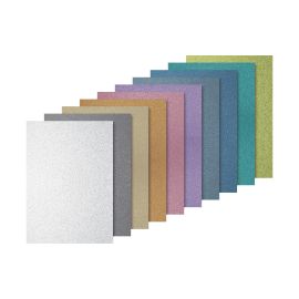 Heyda Glitzerkarton Light 10 Blatt à 200g/m², A4 - FRI-GX47-002D87