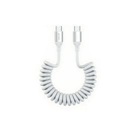 4smarts USB 2.0-Spiralkabel USB-C - USB-C 1.35 m Weiss - FRI-GX47-003HEG