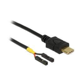 Delock USB-Stromkabel 2x Pfostenbuchse USB-C - Pinheader 0.5 m - FRI-GX47-0020SK