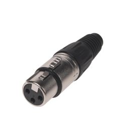 Bemero Stecker BC1001NI-F 3-Pol XLRf female Stecker Nickel - FRI-GX47-001KXW
