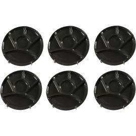 Nouvel Fondue-Teller Classic, 23 cm Schwarz - FRI-GX47-003SQW