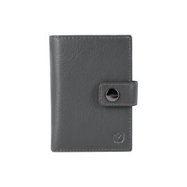 Valenta CardWallet Leather MagSafe Luxe Grey - FRI-GX47-0038M8