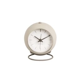 KARLSSON Klassischer Wecker Globe Beige - FRI-GX47-001Q78