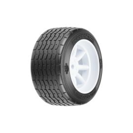Proline Kompletträder VTA Hinten, 31 mm, 1:10, Weiss 2 Stück - FRI-GX47-004M2G