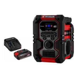 Einhell Akku-Radio TE-CR 18 Li DAB+/FM/BT (1 x 2.5 AH Kit) - FRI-GX47-001XWQ