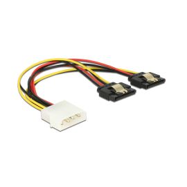 Delock Y-Stromkabel Molex - 2x SATA 20 cm - FRI-GX47-003W77