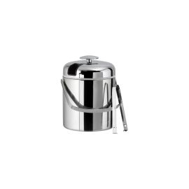 APS Eiswürfelbehälter POLAR 14 x 22 cm, 1.3 Liter, Silber - FRI-GX47-005FSY