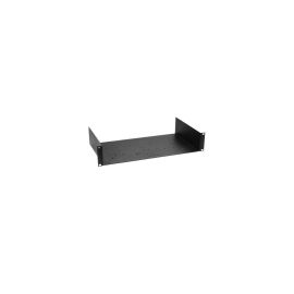 Adam Hall RACK TRAY 02 SHORT 2HE Stahl Pulverbeschichtet Schwarz - FRI-GX47-00766K