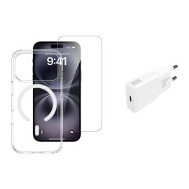 4smarts Back Cover 3in1 Starter Set MagSafe für iPhone 17 Pro - FRI-GX47-002RKV