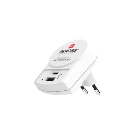SKROSS USB-Wandladegerät Euro, USB-A / USB-C, 27 W, Weiss - FRI-GX47-00129K