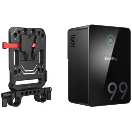 Smallrig Videokamera-Akku VB99 Pro Kit Akkuplatte mit Stangeklemme - FRI-GX47-002S8W