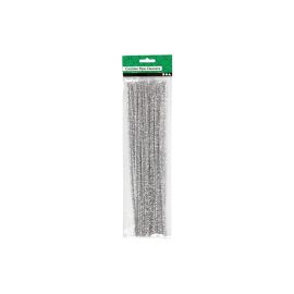 Creativ Company Chenilledraht silber 6 mm - FRI-GX47-000XJ9