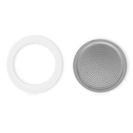 Bialetti Dichtung & Filterplatte zu Bialetti Brikka, 4 Tassen - FRI-GX47-0019PA