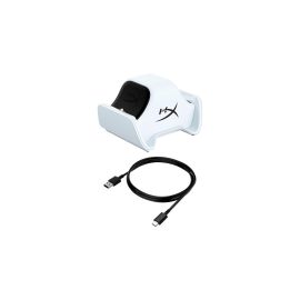 HyperX Ladestation für 2 Controller ChargePlay Duo Weiss Schwarz - FRI-GX47-006WA3