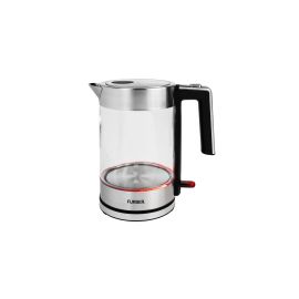 FURBER Wasserkocher Vetro 1.7 l, Silber/Transparent - FRI-GX47-001812