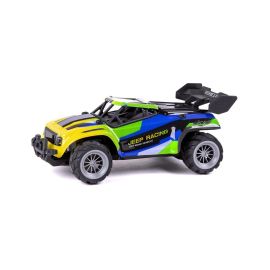 TEC-TOY Buggy Jeep Racing Blau/Grün, 1:18 - FRI-GX47-0033PN
