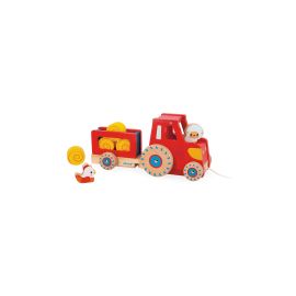 Janod Nachziehspielzeug Traktor - FRI-GX47-0035NE