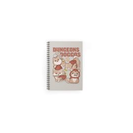 Glass Staff Notizbuch Dungeons & Doggos Mehrfarbig - FRI-GX47-0045YF