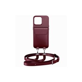 Urbany's Necklace Case Handykette+ iPhone 16 Pro Max Red Wine - FRI-GX47-00022X