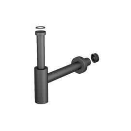 diaqua® Lavabosiphon Profi-Line 1 1/4" x Ø 40 mm, Schwarz - FRI-GX47-005MAJ