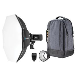 Westcott Blitzgerät FJ400 II Strobe 1-Light Rucksack-Set (5712M-A) - FRI-GX47-004AW8